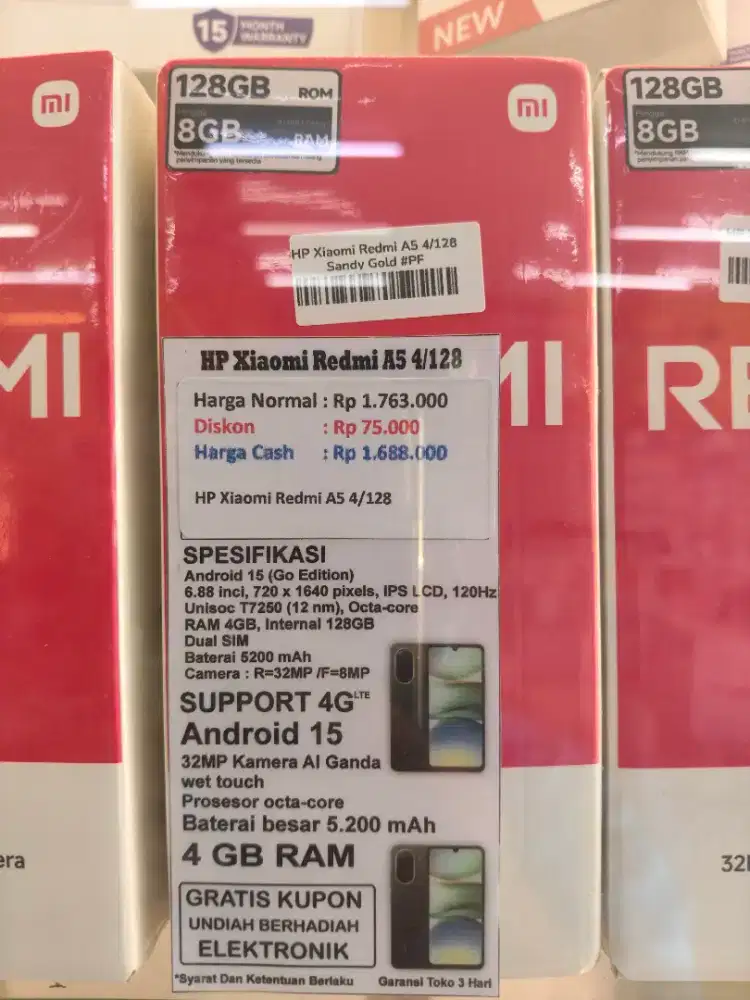 Promo 0% Redmi A5 4/128