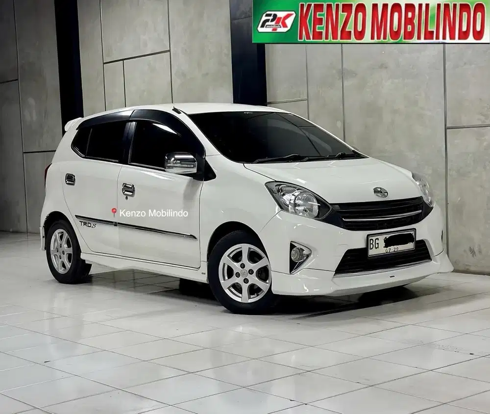 [Km 48rb] Agya 1,0 TRD AT 2016/2017 putih,super istimewah dp 12jt