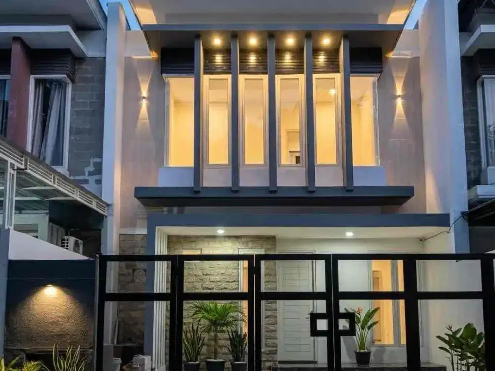 JUAL RUMAH 2 LANTAI MINIMALIS GRAND SEMANGGI SURABAYA