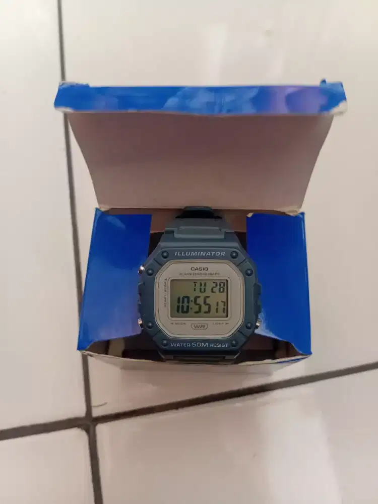 Casio W218HC Masih Garansi Januari 2027