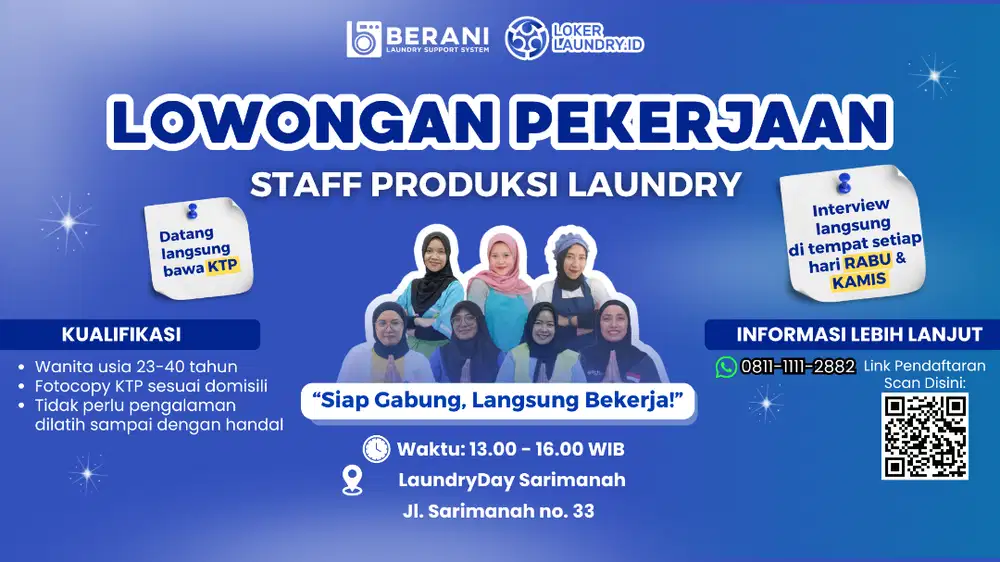 LOWONGAN KERJA STAFF PRODUKSI UNTUK TETEH-TETEH & IBU-IBU
