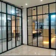 Plafon - Partisi Gypsum + KUSEN Alumunium Aluminium + Kaca Cat PVC WPC