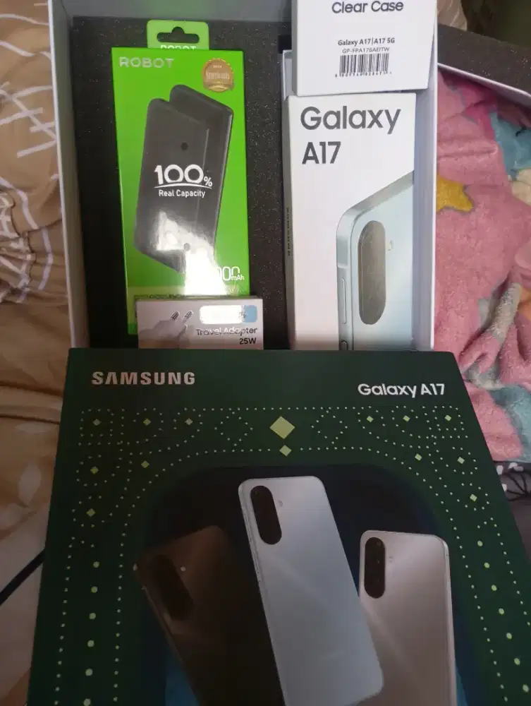 Samsung A17 Light Blue 100% mulus