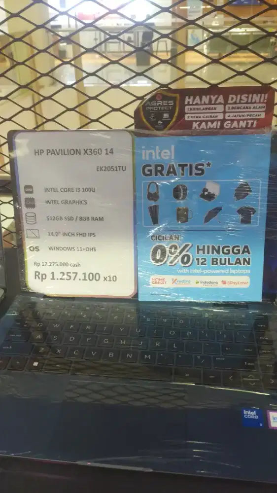 HP PAVILION 8GB/512 GB