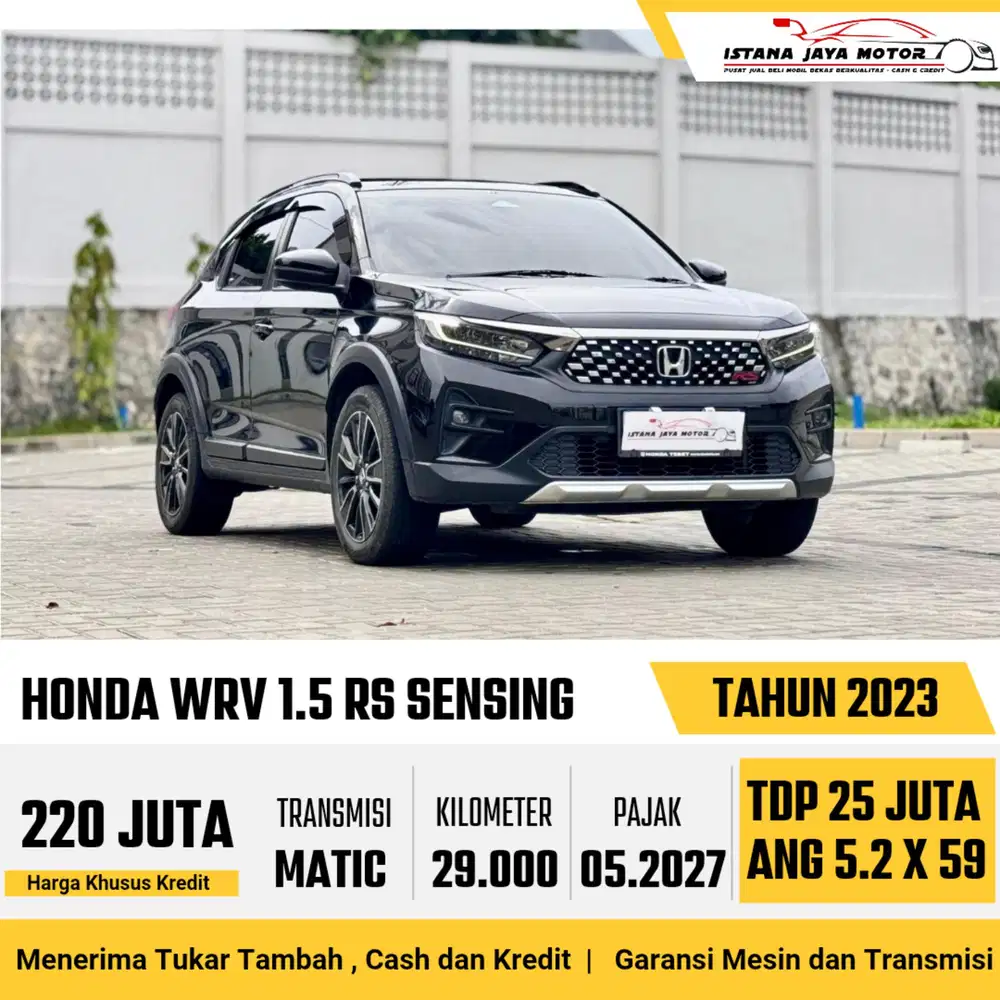 HONDA WRV 1.5 RS SENSING CVT 2023