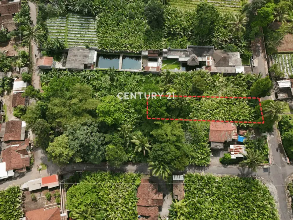 Tanah Luas 548m2 Di Pakem Hanya 2km Ke Puskesmas Turi