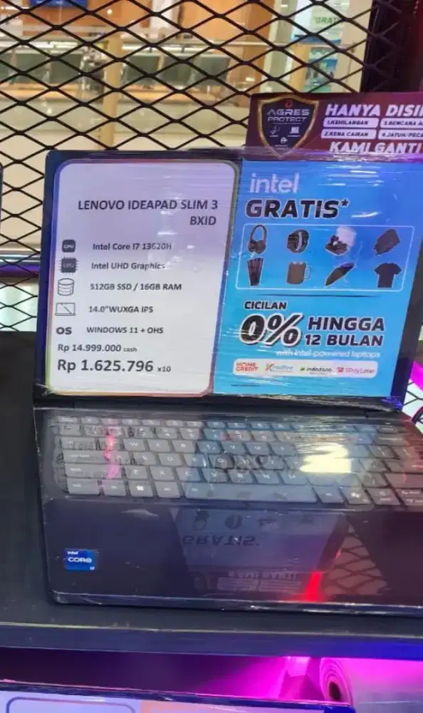 LENOVO IDEAPAD SLIM 3 BXID 16 GB/512 GB