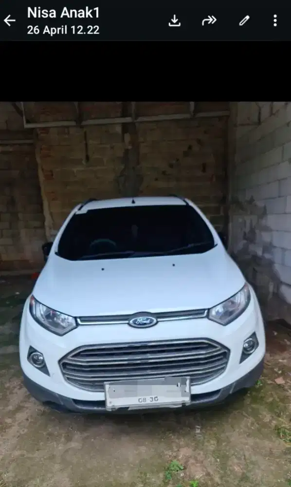 Ford Titanium Ecosport Low KM