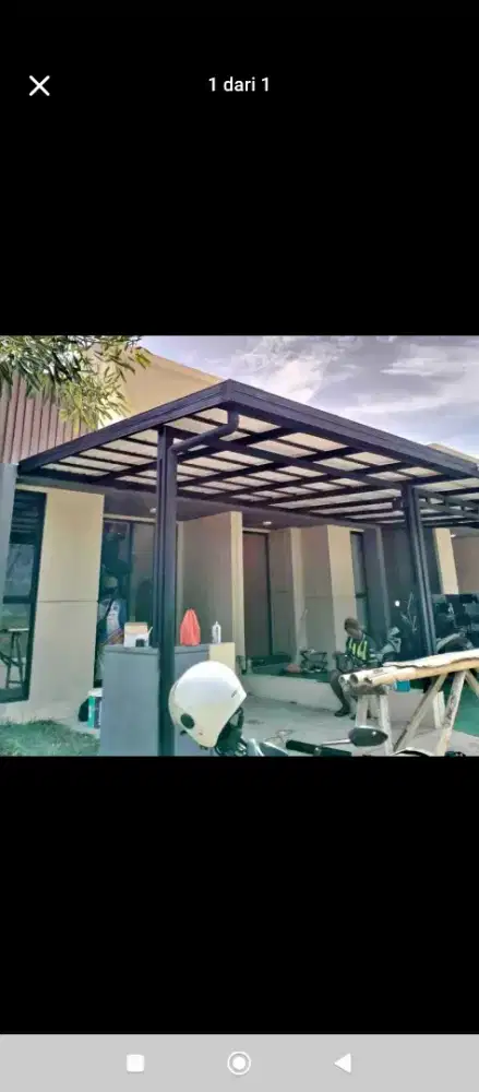 Kanopi baja ringan berkualitas