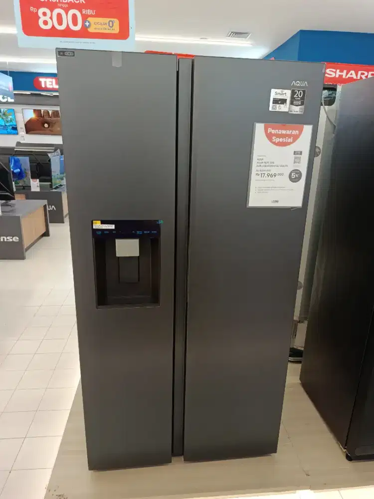 AQUA REFF SXS AQR-CSE696RSV(SL)618LTR