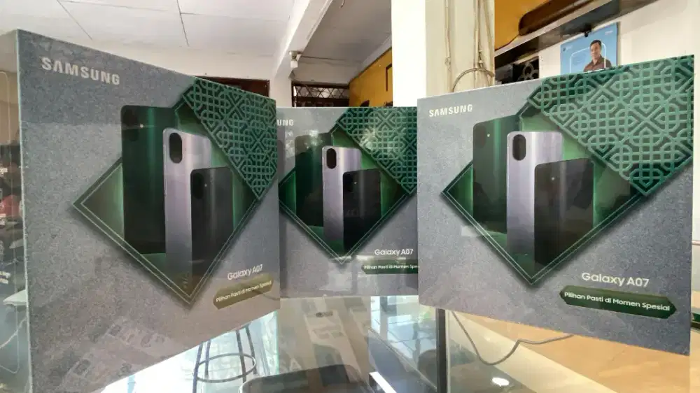Redy Samsung galaxy A07 8/256 NEW Garansi resmi 1thn