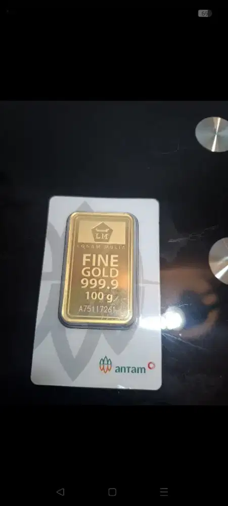 Emas Antam Certicard 100 Gram