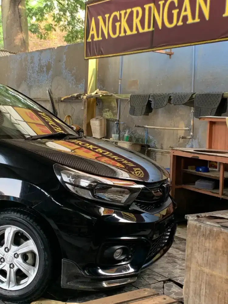 Kap mesin all new brio carbon OEM | MCI by Karyatama