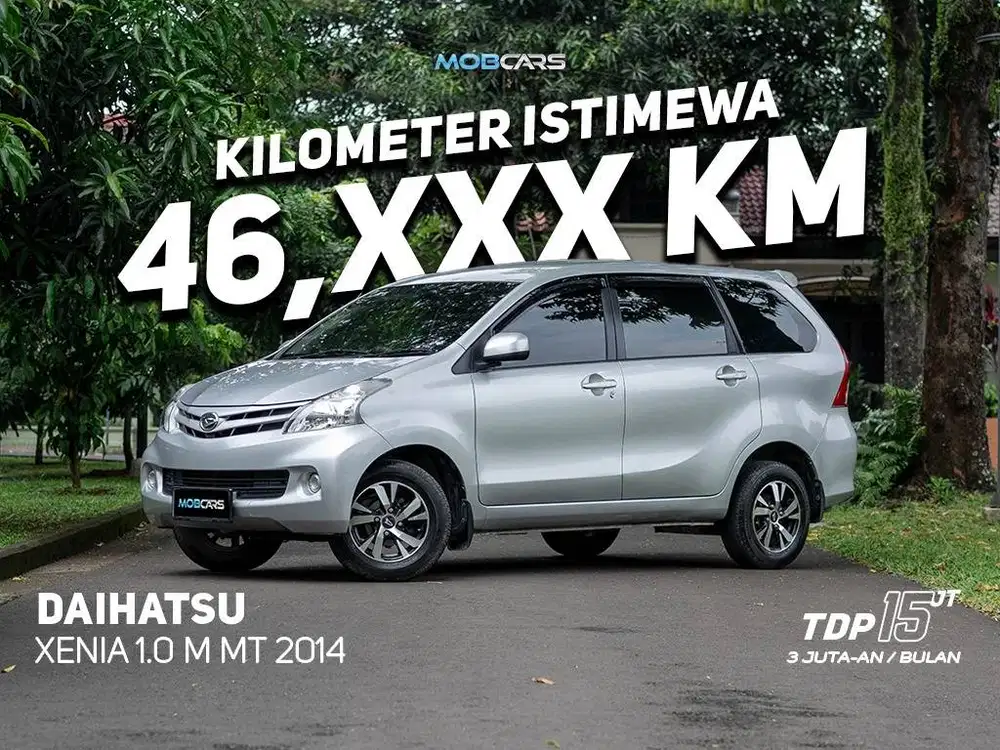 XENIA 1.0 M MT MANUAL 2014 SILVER VERY LOW KILOMETER
