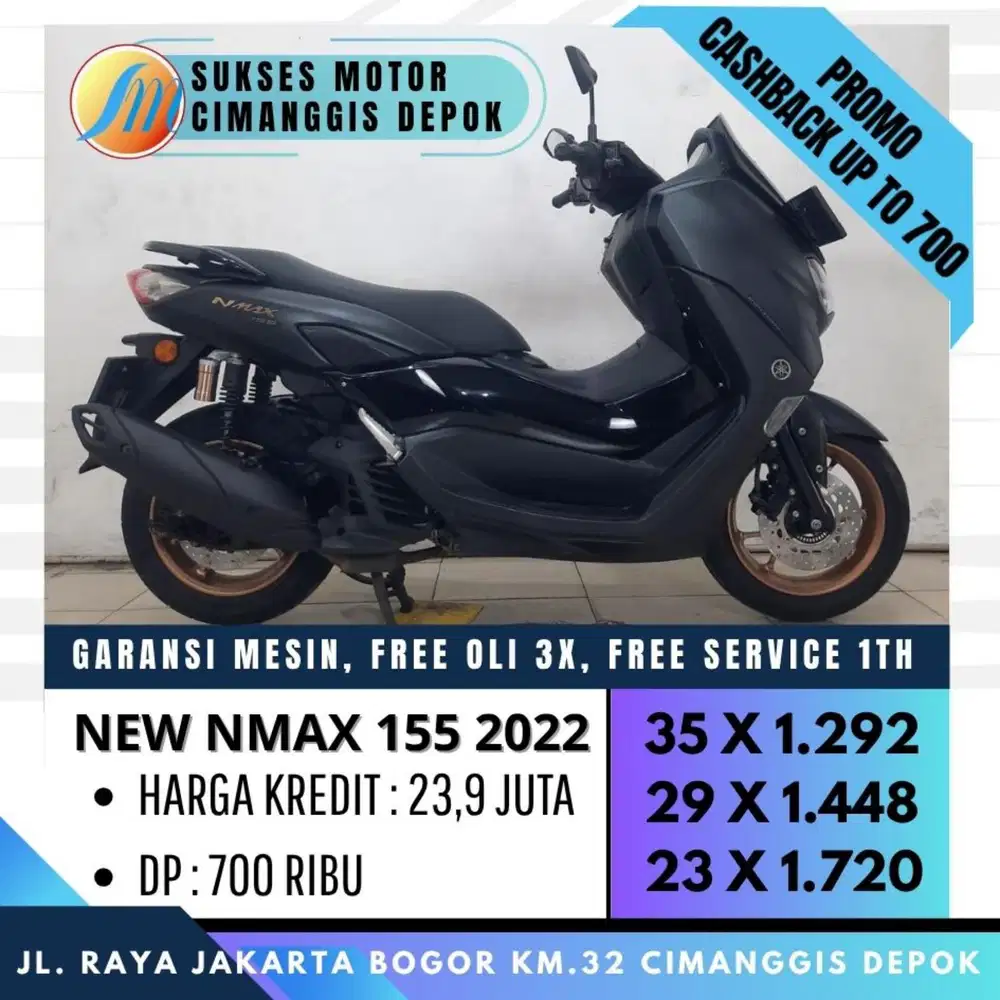 NEW NMAX 155 2025 PROMO KREDIT DP 700 BERGARANSI [SUKSES MOTOR]