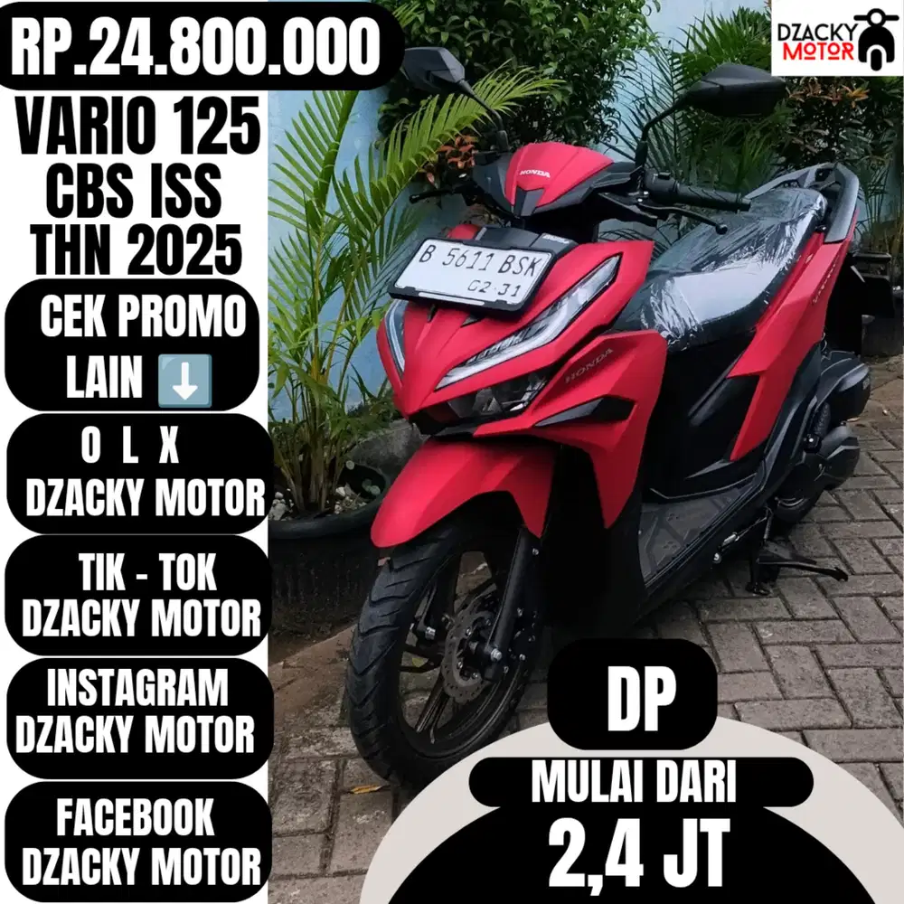 VARIO 125 CBS ISS 2025 SECOND LIKE NEW