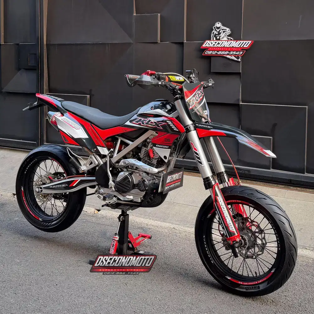 KLX 150 SUPERMOTO‼️TRAIL SIAP TOURING TRABAS RALLY OFFROAD ADVENRURE