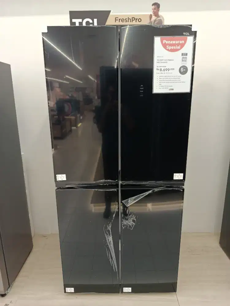 TCL REFF SXS P580CD 541L BLACK