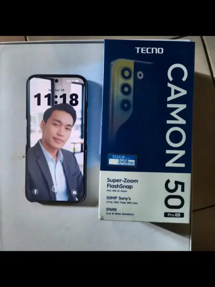 Di jual Cepat! Tecno Camon 50 Pro 5G 12/512 GB