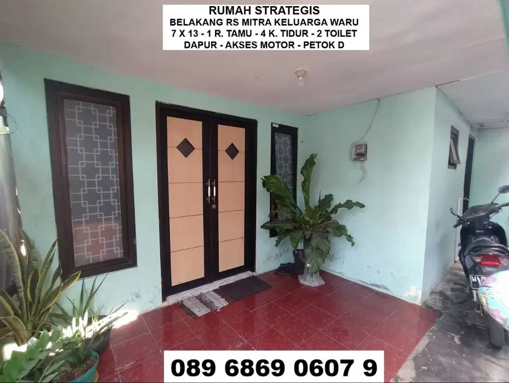RUMAH WARU 7X13 BELI LANGSUNG CUAN