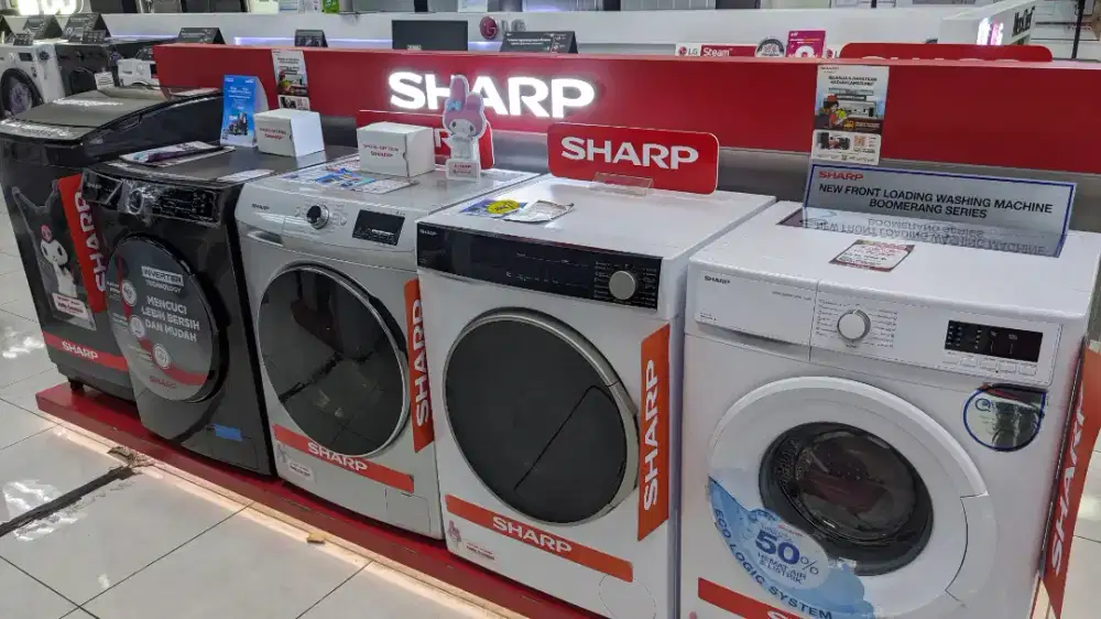 Kredit mesin cuci sharp