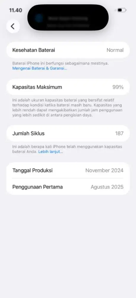 Dijual 16 Promax 512 GB Ibox