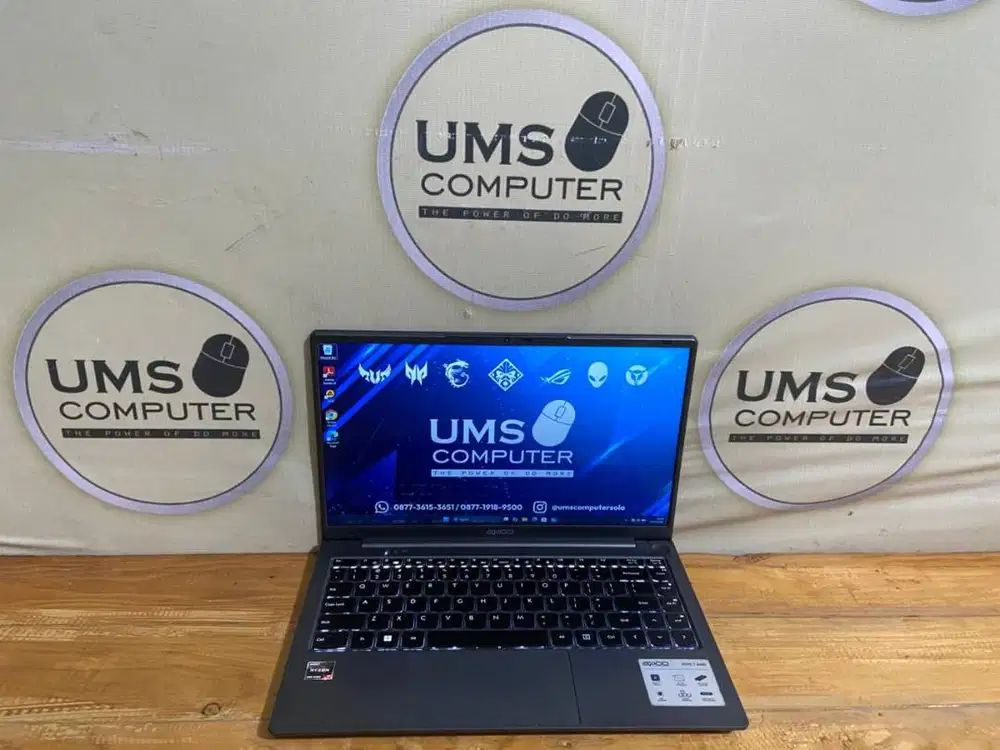 AXIOO HYPE 7 AMD RYZEN 7 5700U Ram 8GB SSD 512GB FHD