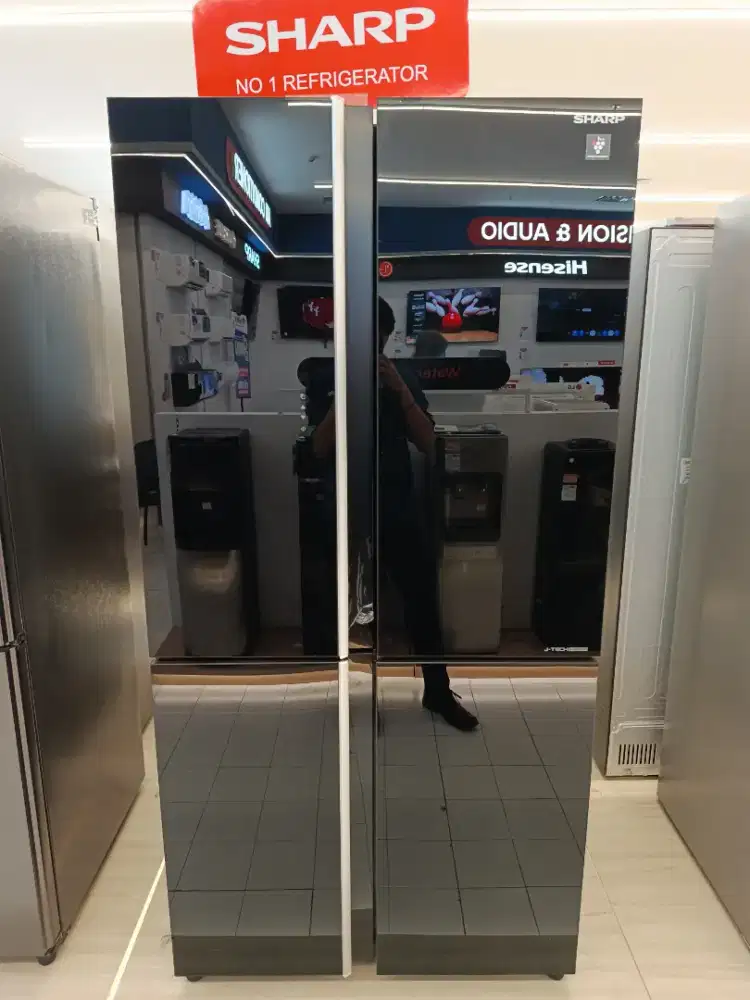 SHARP REFF SXS 4DOOR SJ-IF85PG-GB