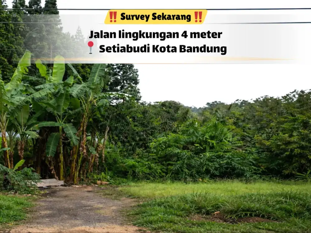 Kesempatan Menarik Tanah di Sayap Setiabudi