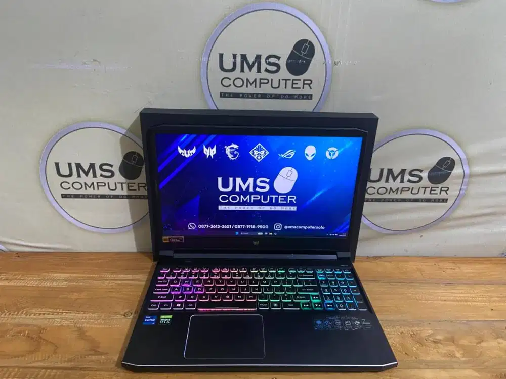 ACER PREDATOR HELIOS PH315-54 CORE I7 11800H Ram 16GB SSD 512GB