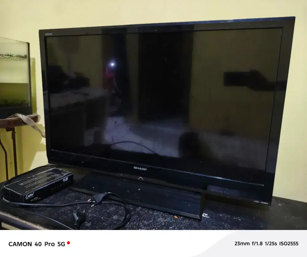 TV LED MERK SHARP 32inch FREE STB