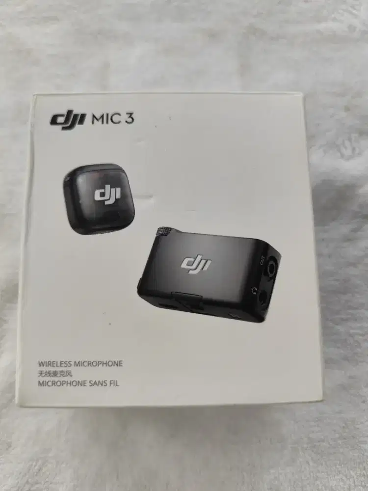 DJI MIC 3 Tx + RX Original Flagship Action Camera Vlog Alt Lark Shure