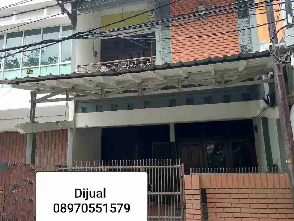 Jual cepat rumah usaha minimalis lebar 6 di kelapa gading jakut