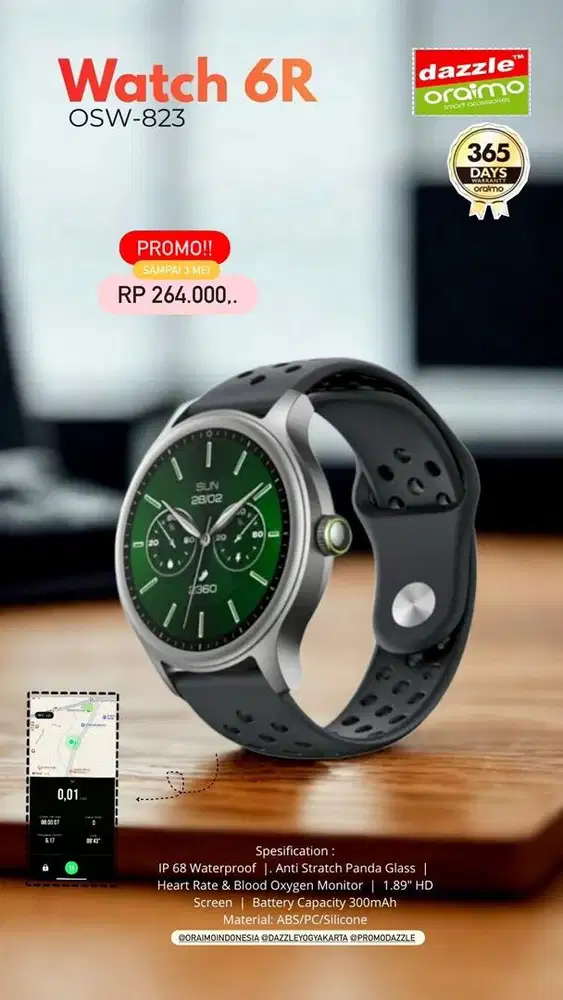 Smartwatch Oraimo Watch 6R