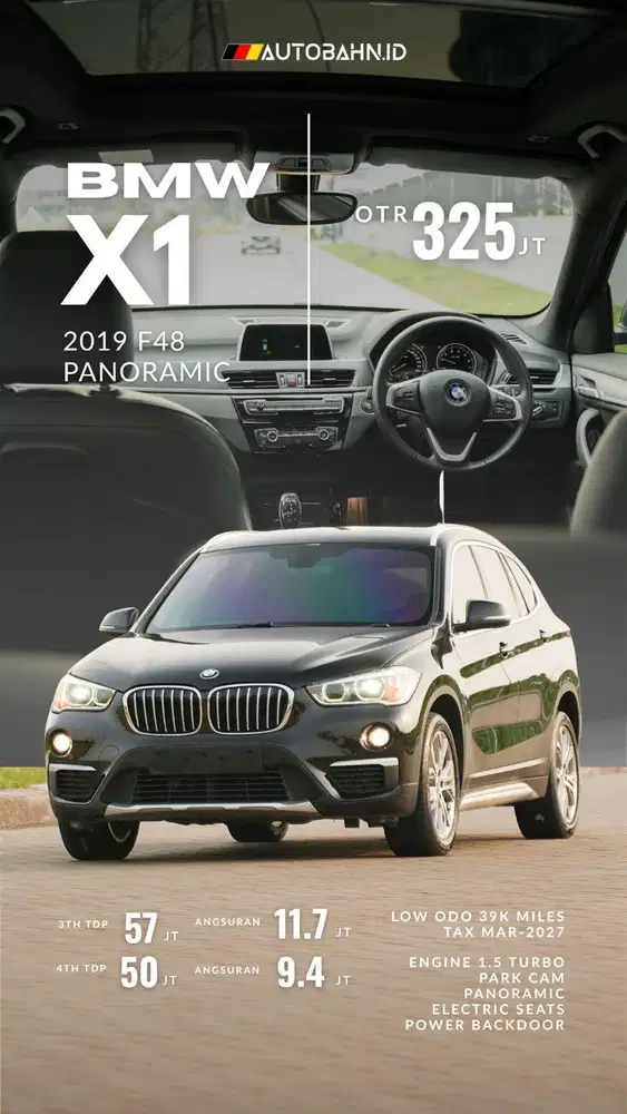 Heavy Duty! BMW X1 F48 XLine 2019 Panoramic Warranty! X3 a200