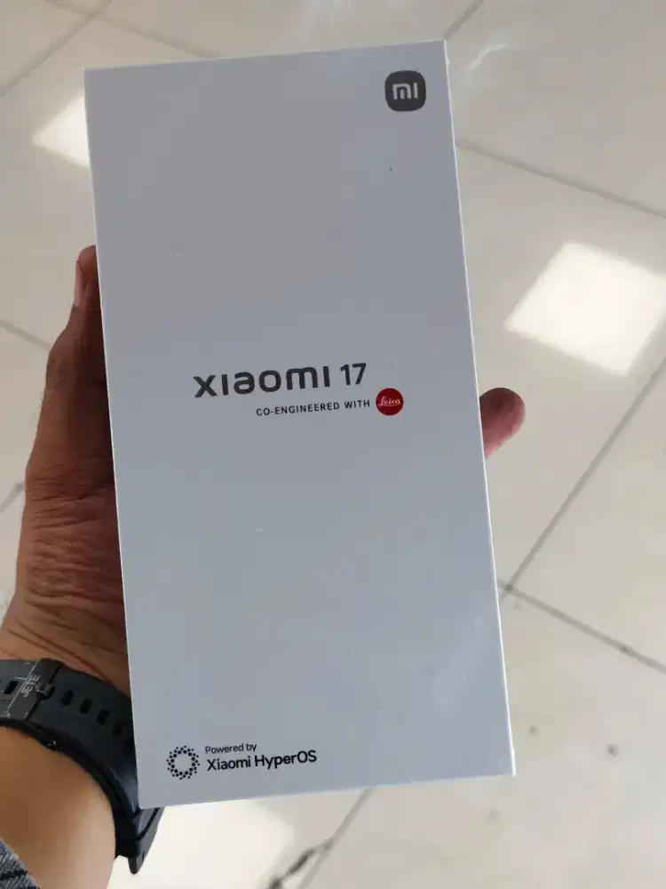Xiaomi 17 ram 12/512 BLACK baru