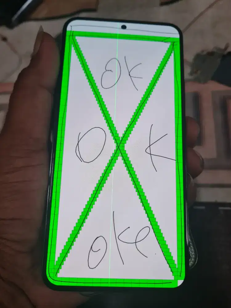 LCD samsung S22 plus original copotan layak pakai