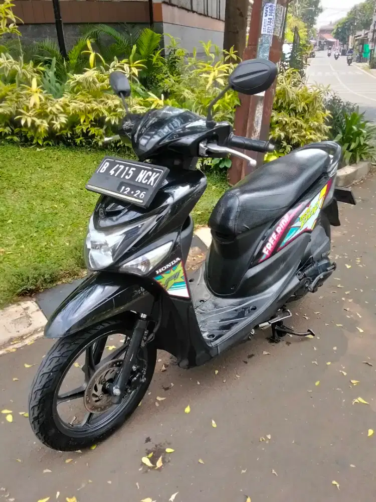 HONDA BEAT POP FI TAHUN 2016 PAJAK PANJANG
