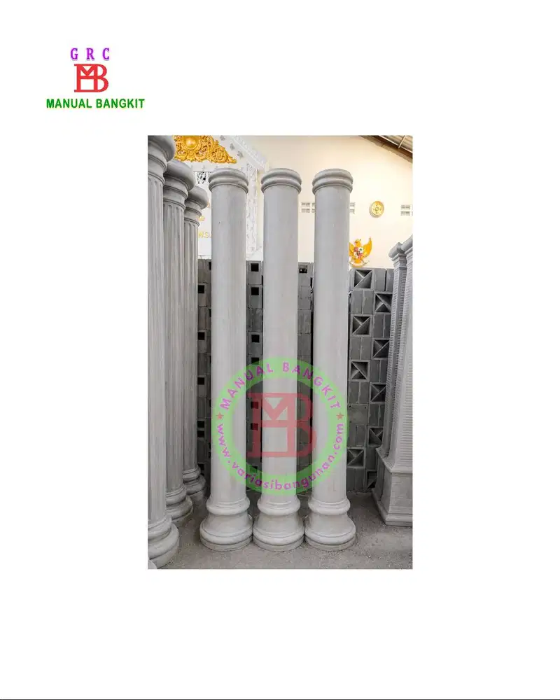 Pilar GRC Polos D 25 cm