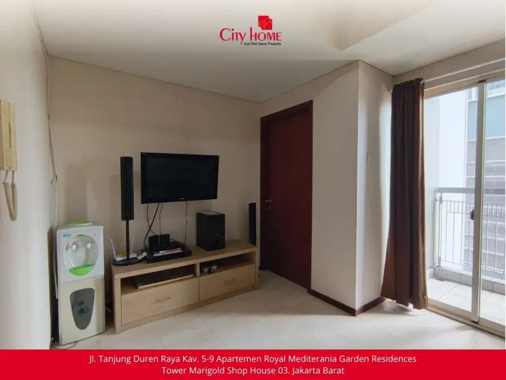 Disewakan - 1 BR Royal Mediterania Garden Apt at Podomoro City