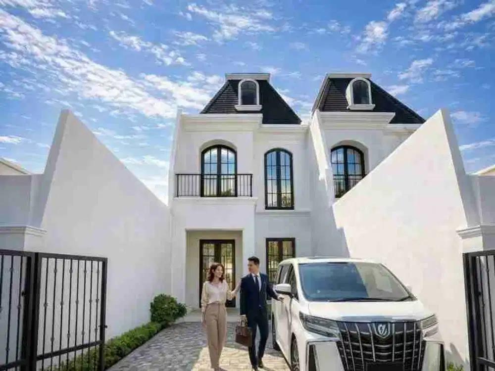 dijual rumah baru mewah American clasic