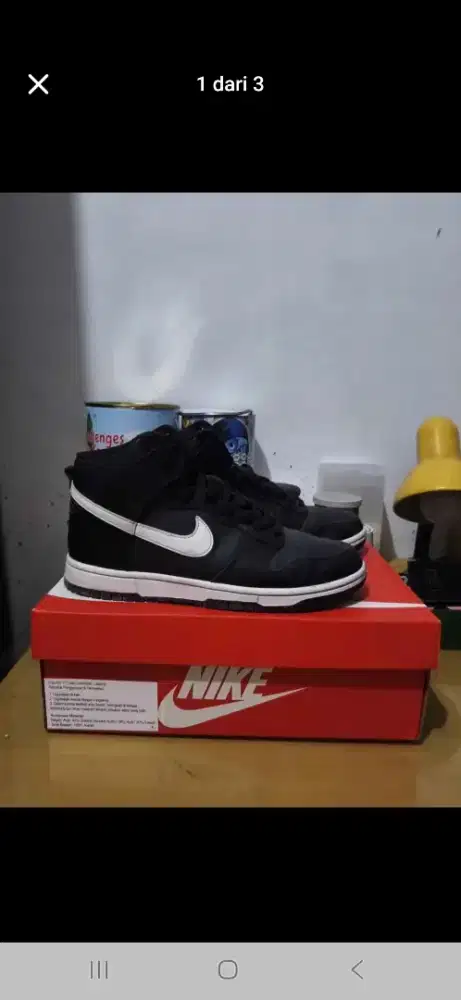 NIKE DUNK HIGH 100% ORIGINAL