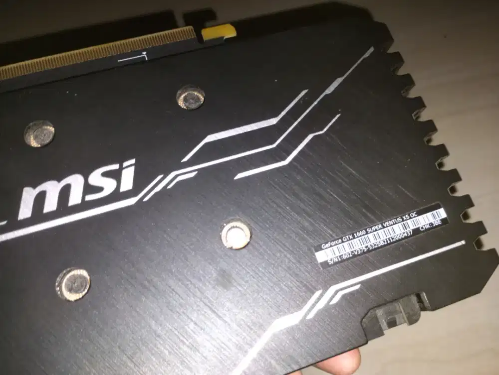 VGA GEFORCE GTX 1660 SUPER VENTUS XC OC 6GB