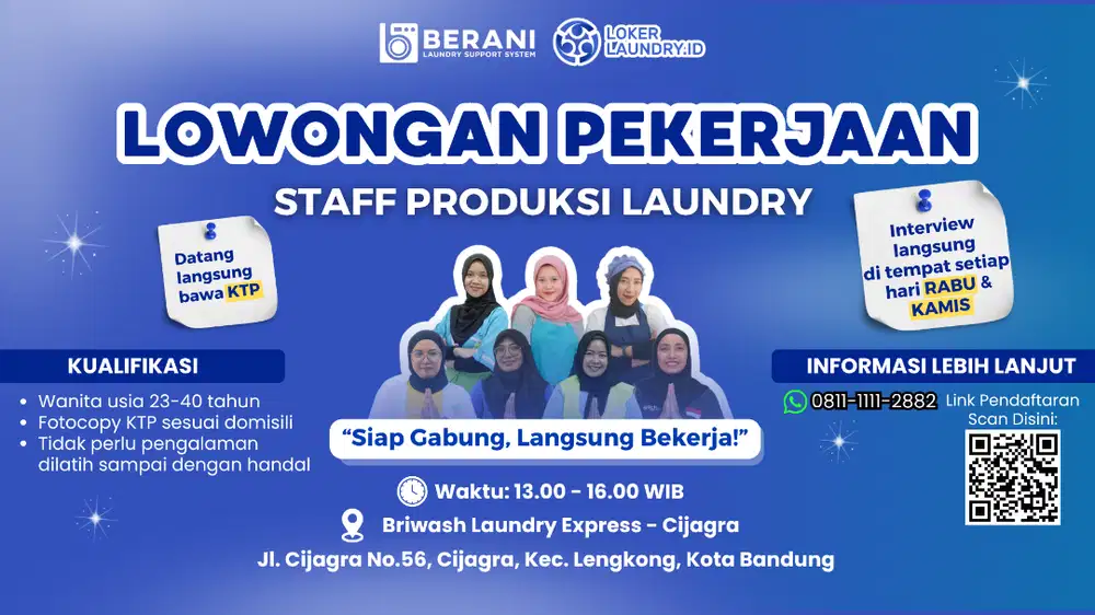 LOWONGAN KERJA STAFF PRODUKSI UNTUK TETEH-TETEH & IBU-IBU