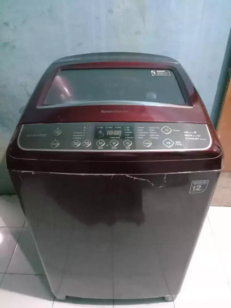 Mesin cuci top loading otomatis 1 tabung