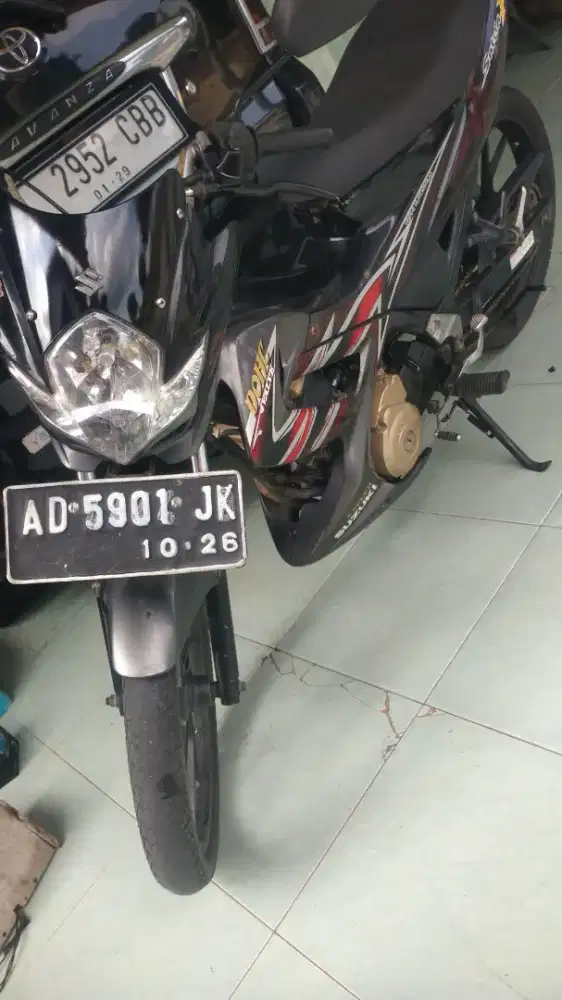 Satria fu 2012 mesin kering rapet komplit pajak on