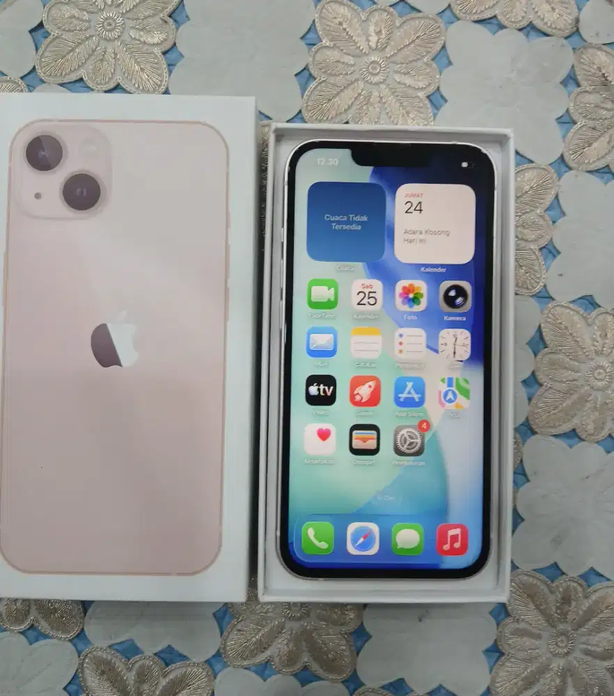 Iphone 13 256gb lengkap