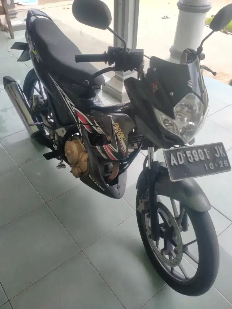 Satria Fu 2012 mesin bagus halus standart