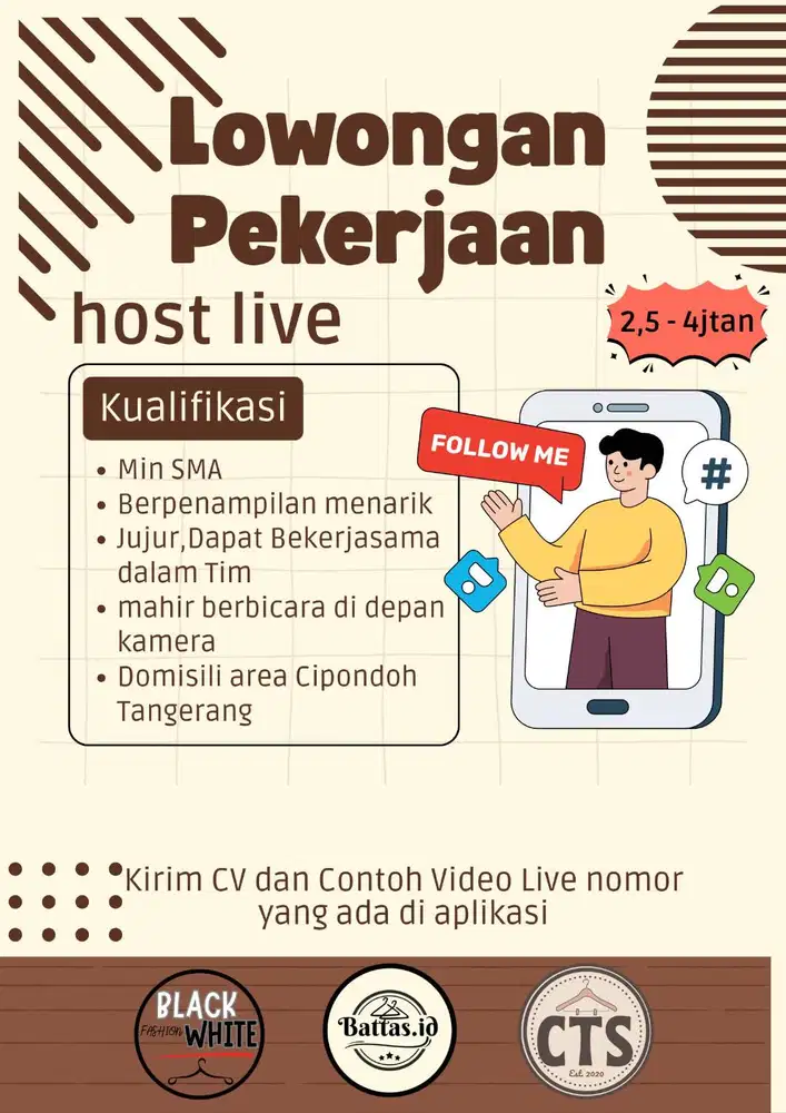 HOST LIVE STREAMING THRIFT SHOP