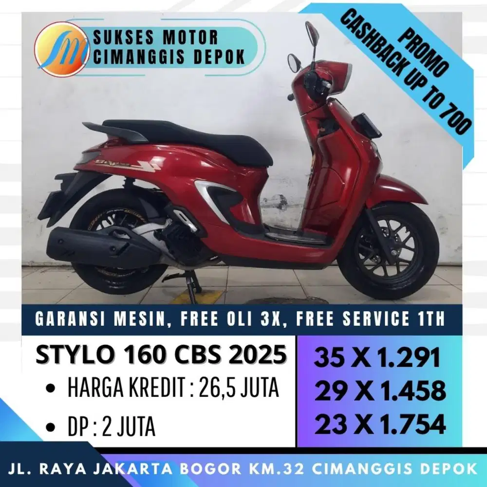 HONDA STYLO 260 CBS 2025 CASH KREDIT KARTU KREDIT [SUKSES MOTOR]